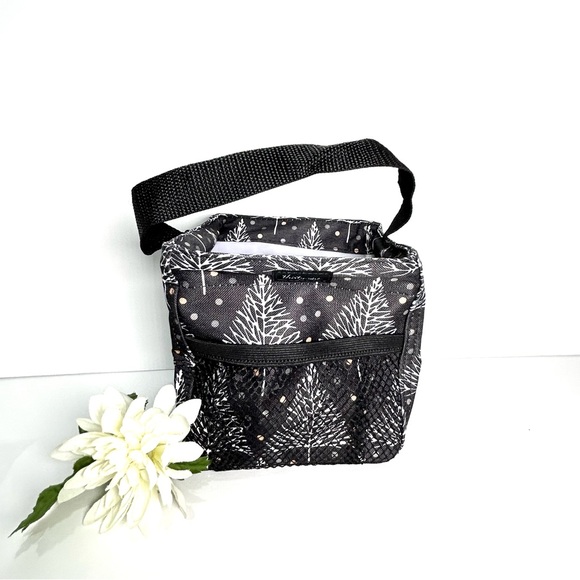 Thirty-One Littles Carry-All Caddy AK03 Twinkle Trees Black White Canvas NEW - Picture 1 of 9